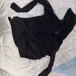 Great as a cover up for gym. Light with with hood